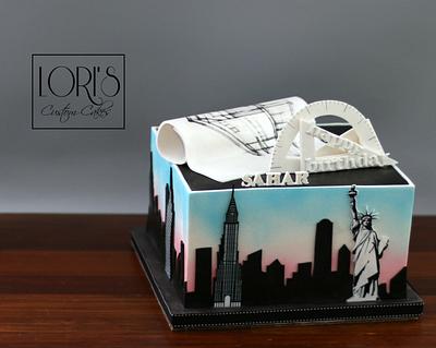 Architecture cake - Cake by Lori Mahoney (Lori's Custom Cakes) 