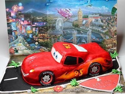 Lightning Mcqueen cake - Cake by Beatrice Maria