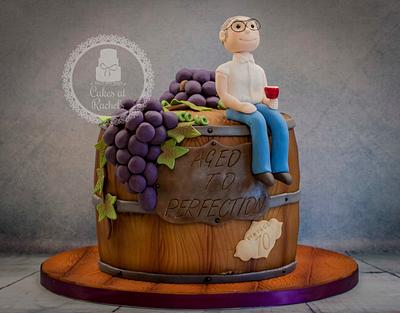 Wine Barrel Cake - Cake by CakesAtRachels