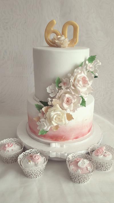 Torta s ružami  - Cake by Mata