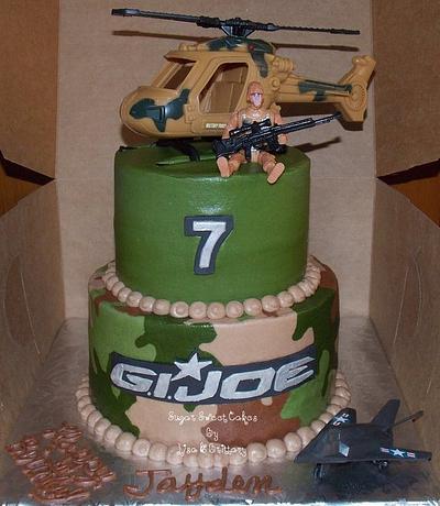 G.I.Joe Cake & Cupcakes - Cake by Sugar Sweet Cakes