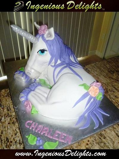 3D Unicorn Cake - Cake by Ingenious Delights