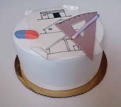 Architect cake - Cake by Roma