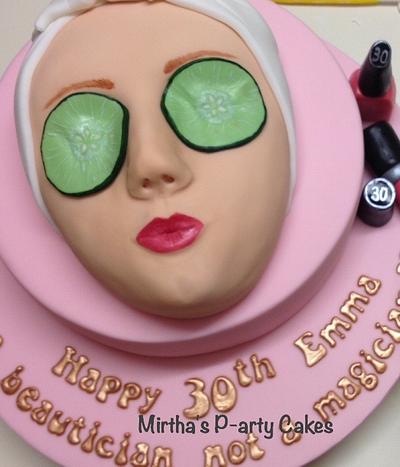 Beauticians cake!  - Cake by Mirtha's P-arty Cakes