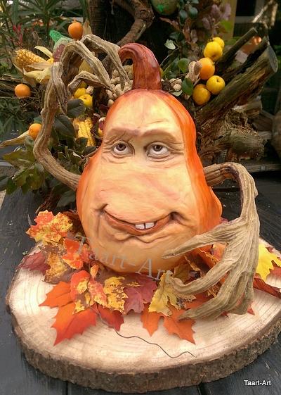Halloween pumpkin - Cake by Taart-Art  Jolanda van Ruiten