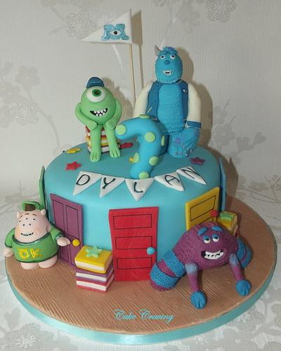 Monsters University - Cake by Hayley