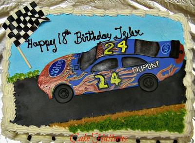 Jeff Gordon - Cake by Donna Tokazowski- Cake Hatteras, Martinsburg WV