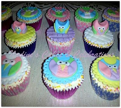 Owl Cupcakes - Cake by NADINESCAKES2012