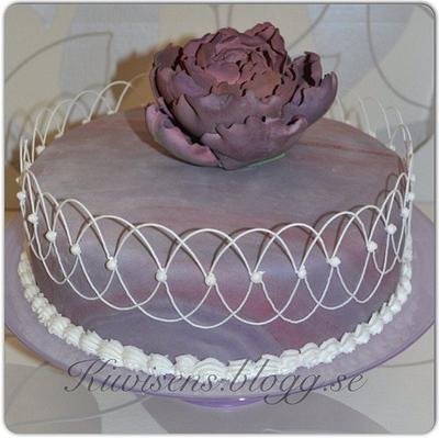 Birthday cake to my grandmother - Cake by Caroline