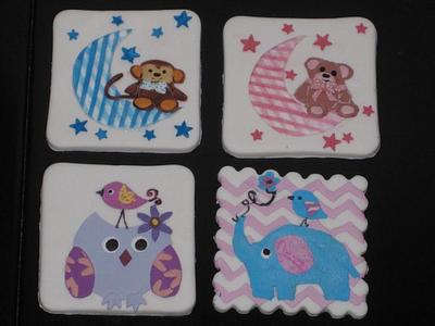 decorated biscuits for babies - Cake by Gabriella Luongo