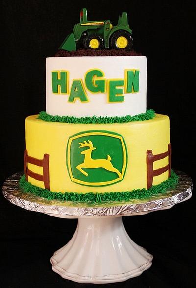 Hagen's 1st - Cake by SweetdesignsbyJesica