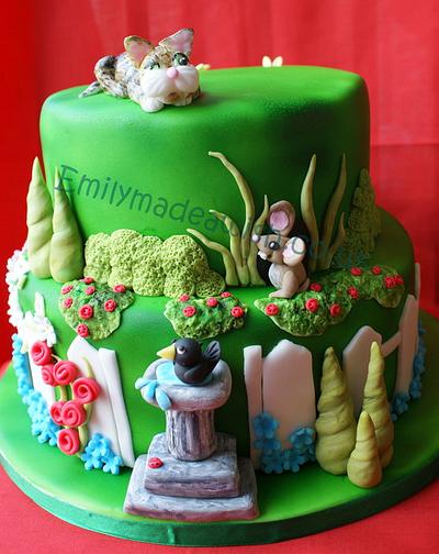 Summer Garden - Cake by Emilyrose