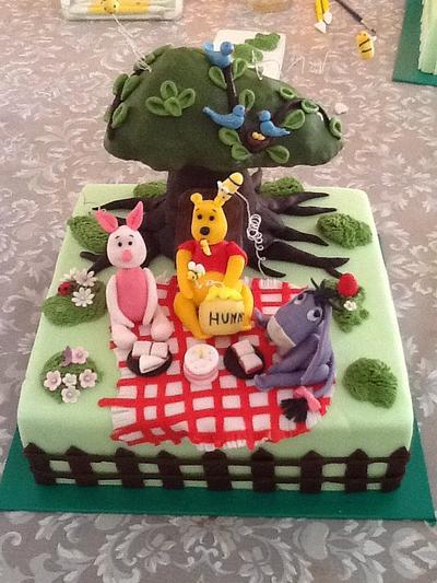 Winnie the Pooh cake  - Cake by Samyukta