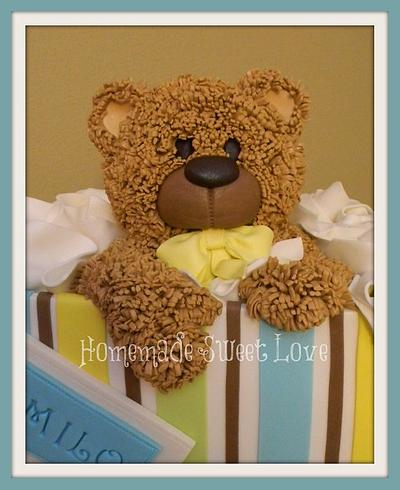 Cute baby bear - Cake by  Brenda Lee Rivera 