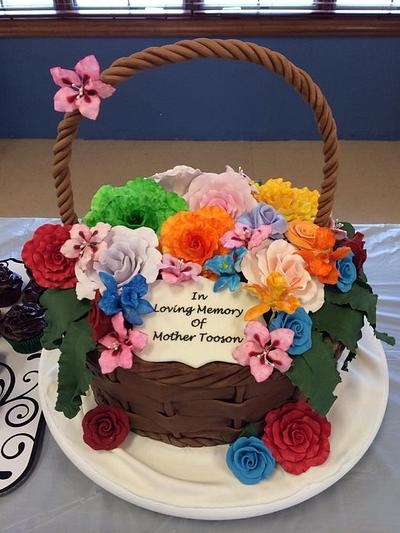 Flower Basket Cake - Cake by The Cake Mamba