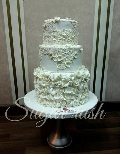 wedding cake - Cake by Sara Mohamed
