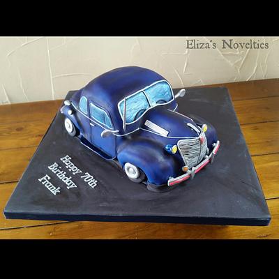 1936 Chevrolet Coupe - Cake by Eliza's Novelties