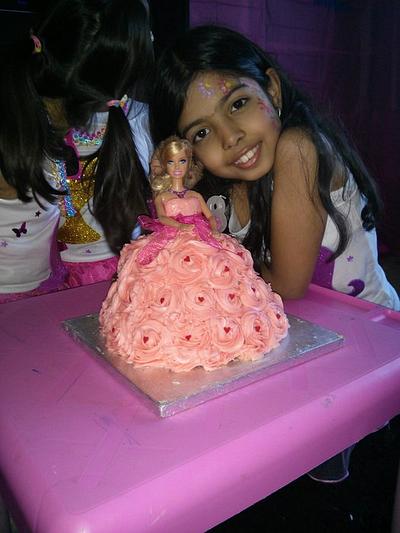 My daughters barbie princess cake - Cake by sumbi