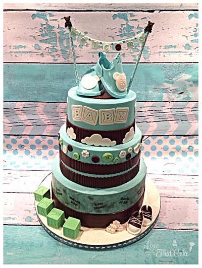 Baby shower cake - Cake by Michelle Bauer