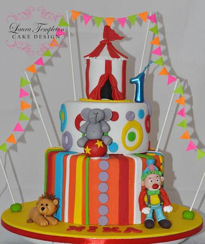Circus Cake - Cake by Laura Templeton