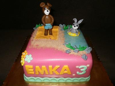 Torta Macko uško - Cake by Jannette