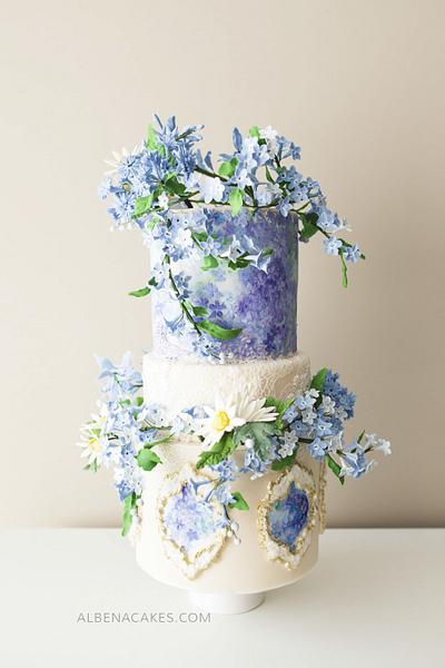 #8 Wedding Cake inspired by Enchanted Garden - Cake by Albena