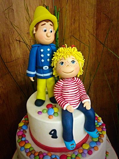 Sam and Conny birthday cake  - Cake by Simone Barton