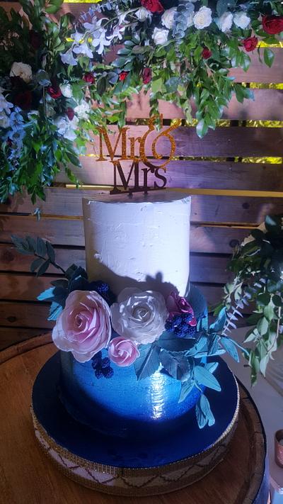 Charming Blues - Cake by Karamelo Cakes & Pastries