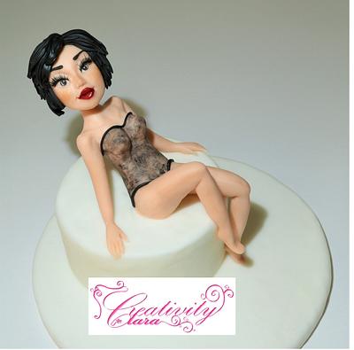 sexy lady cake  - Cake by Creativity Clara