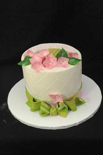 Quilted  Bithday Cake - Cake by Sugarpixy