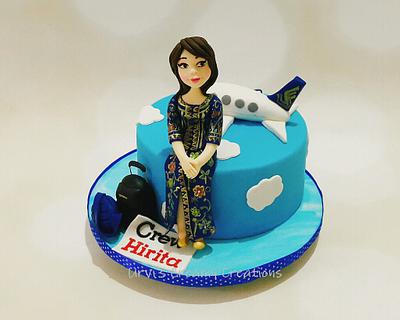 Singapore Airlines Cabin Crew - Cake by Urvi Zaveri 