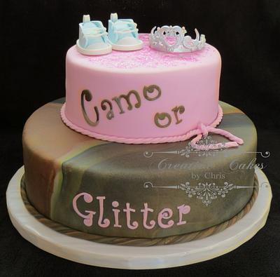 Baby Gender Reveal - Cake by Creative Cakes by Chris