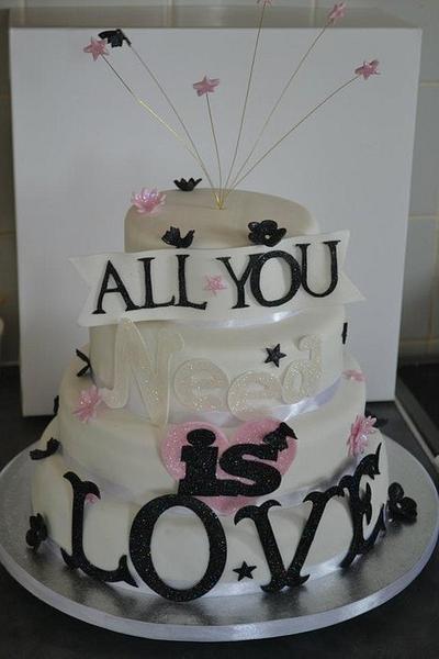 wedding cake - Cake by Amanda Forrester 