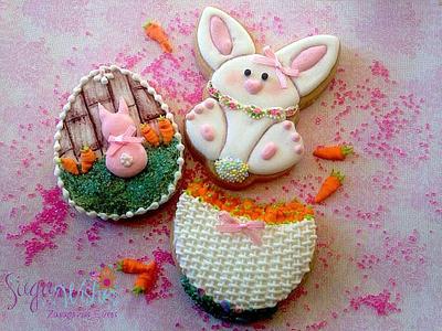 Easter collaboration.  - Cake by Tina Tsourtsoulas