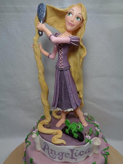 Rapunzel - Cake by silviacucinelli