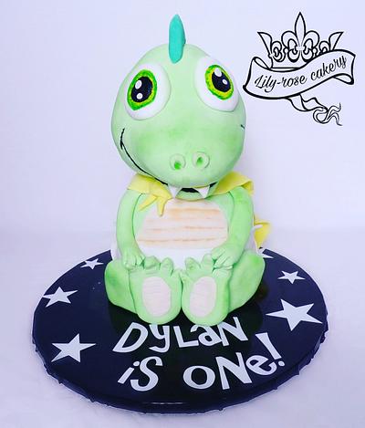Dylan dinosaur! - Cake by Lily-rose cakery