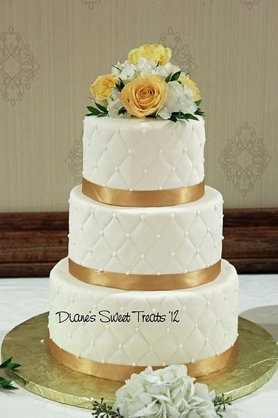 50th anniversary cake - Cake by Diane Burke