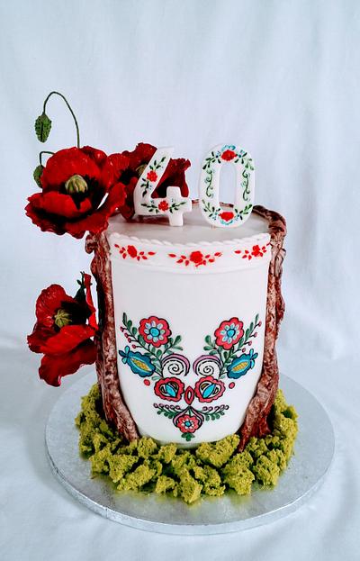 Folk cake - Cake by alenascakes