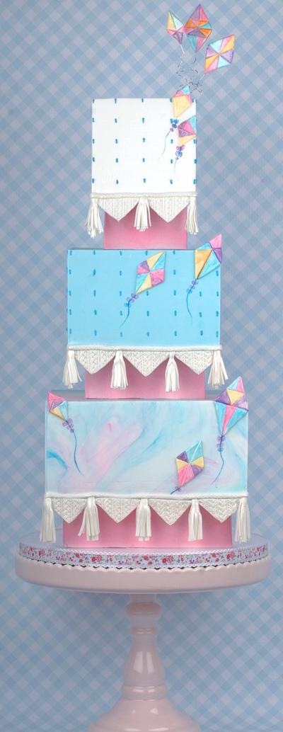 Flying kites !!  - Cake by Hima bindu