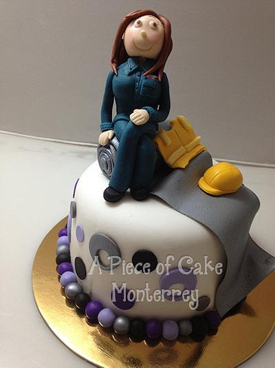 An Engineer Girl - Cake by Cake Boutique Monterrey