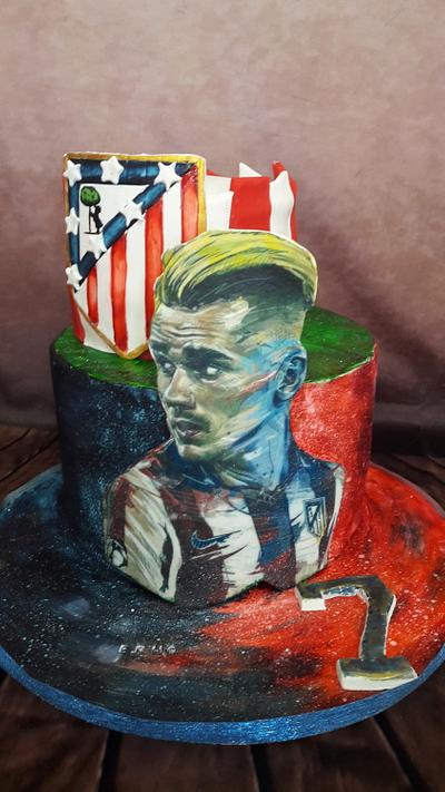 Soccer cake - Cake by Mona Art Gateaux