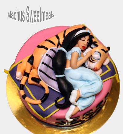 Jasmine sleeps cake, Tarta duerme Jasmine - Cake by Machus sweetmeats