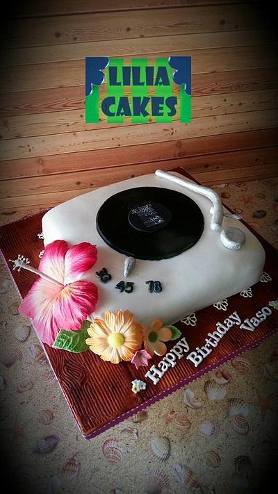 Pick Up Vinyl Cake (Joy Division) - Cake by LiliaCakes