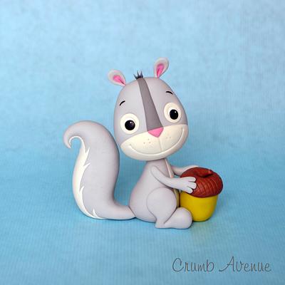 Squirrel - Cake by Crumb Avenue
