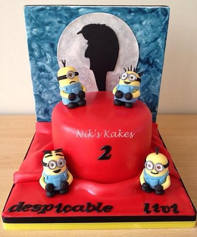 Despicable Birthday - Cake by Nikskakes