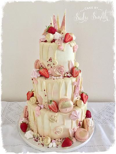 Wedding Drip Cake - Cake by Sadie Smith