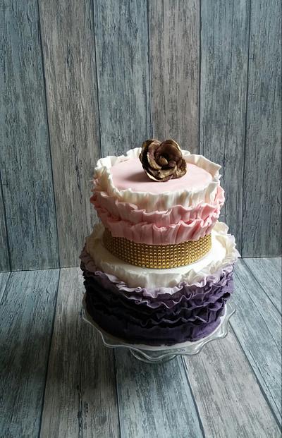 Ruffle cake - Cake by Pien Punt