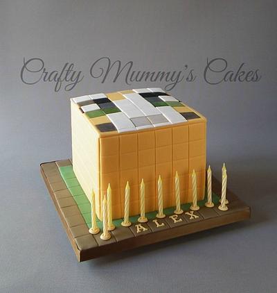 Minecraft Stampy Cat  - Cake by CraftyMummysCakes (Tracy-Anne)