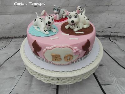 Dogs and Cats - Cake by Carla 