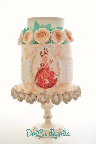 Tarta inspirada en Nicolleta Ceccoli - Cake by PALOMA SEMPERE GRAS